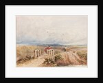 Moorland with Figures by David Cox