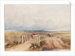 Moorland with Figures by David Cox