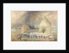 The Storm, Shepherd Sheltering by a Haystack by Captain William Brock