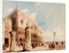 Scene in Venice, Ducal Palace by Richard Parkes (after) Bonington