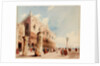 Scene in Venice, Ducal Palace by Richard Parkes (after) Bonington