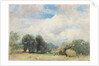 Haymaking in Herefordshire by Robert W. Little