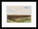Moorland near Hart Leap Well, Yorkshire by Thomas Collier