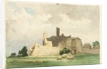 Warkworth Castle by Ernest Benger or Berenger