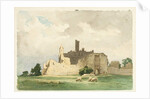 Warkworth Castle by Ernest Benger or Berenger