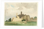 Warkworth Castle by Ernest Benger or Berenger
