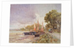 The Thames at Barnes by Oswald Garside