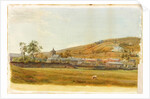 Landscape with Church and Sheep by Walter Follen Bishop
