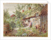 Old Cottage by English School