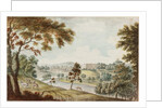 General Lamblan's at Harraton near Chester-le-Street by William Beilby