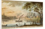 View of the Red Heugh near Newcastle by William Beilby