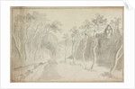Country Road with Village by William Beilby