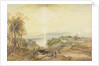 Village on the Bank of a Lake by James Baker Pyne