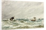Storm at Sea off the Tyne by James Henry Cleet