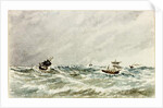 Storm at Sea off the Tyne by James Henry Cleet