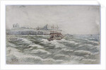 Stranding of the Beloy of Littlehampton and Loss of the Life Boat Crew of the Tyne by James Henry Cleet