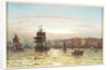 Entrance to the Tyne, Sunset by Duncan F. McLea