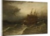 Sailing Vessel in a storm 1882 by Duncan F. McLea