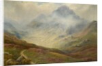 Mountain Scene by E. Hargate