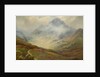 Mountain Scene by E. Hargate