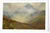 Mountain Scene by E. Hargate