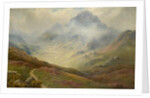 Mountain Scene by E. Hargate