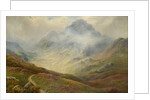 Mountain Scene by E. Hargate