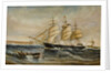 The Agincourt entering the Tyne by C. Robinson