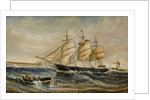 The Agincourt entering the Tyne by C. Robinson