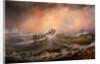 Wreck off the South Pier 1861 by John Scott