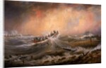 Wreck off the South Pier 1861 by John Scott
