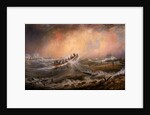 Wreck off the South Pier 1861 by John Scott
