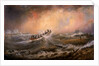 Wreck off the South Pier 1861 by John Scott