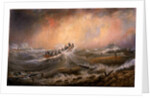 Wreck off the South Pier 1861 by John Scott