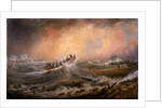Wreck off the South Pier 1861 by John Scott