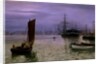 The Last Boat In by Charles Napier Hemy