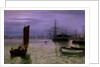 The Last Boat In by Charles Napier Hemy