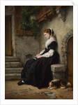 The Orphan, 1877 by E.F. Hold