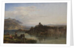 Morning on Lake Garda, Italy, 1861 by James Vivien de Fleury