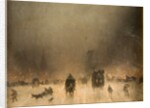 A Foggy Night in London by James Abbott McNeill Whistler