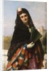 Spanish Lady with a Fan by John-Bagnold Burgess