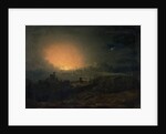 The Fire, Edinburgh by John Martin