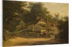 Old Cottages at Petersfield, 1820 by William Kidd