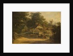Old Cottages at Petersfield, 1820 by William Kidd