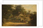 Old Cottages at Petersfield, 1820 by William Kidd