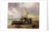 Coast Scene with Fishing Boats by George Balmer