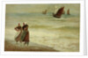 Beach with Figures by Philip Richard Morris