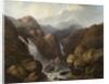 A Scottish Waterfall by Edward Train