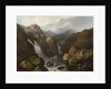 A Scottish Waterfall by Edward Train