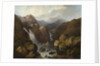 A Scottish Waterfall by Edward Train